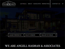 Tablet Screenshot of angellhasman.ca
